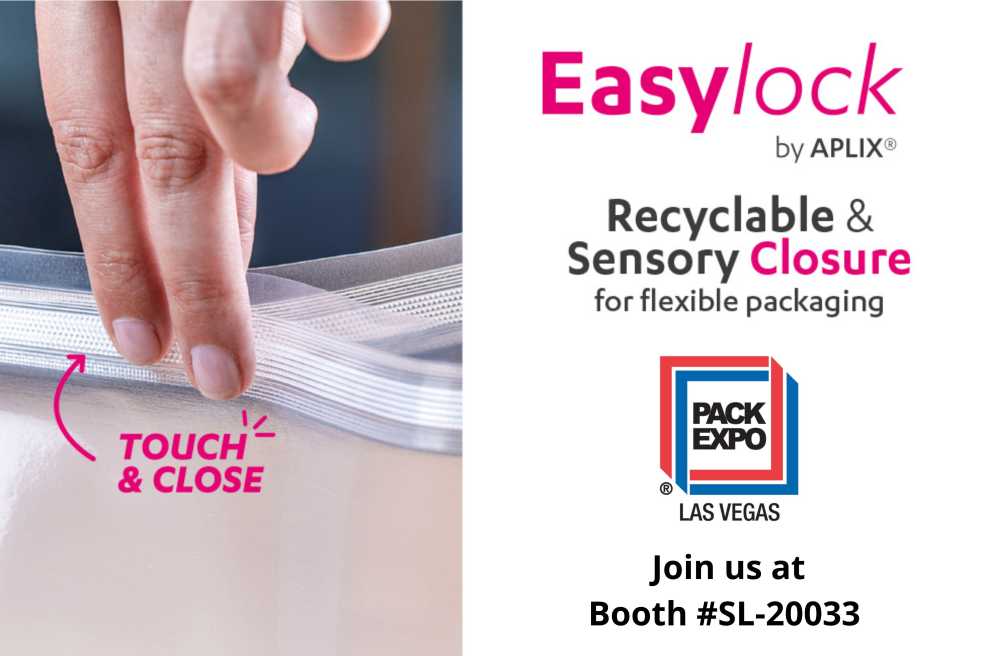 resealable closure easylock aplix PACK EXPO